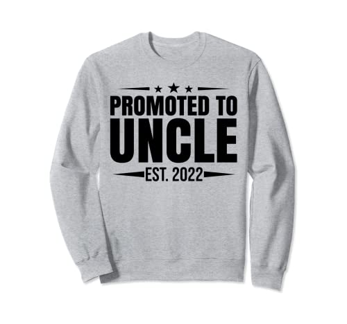 Promocionado a la camisa del tío para el tío superior, promocionado a tío 2022 Sudadera