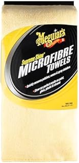 Meguiar Supreme Shine Ręczniki z Mikrofibry Do Czyszczenia Samochodu, 3 Sztuki