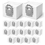 16Pcs Dust Bags Compatible with Roborock Q7 M5+, Q10 S5+/Q10 X5+, S8+, S8 Pro Ultra, Q7 Max+/Max, Q5 Max+, Q8 Max+, S7 Pro Ultra, Q5, Q5+, Q7, S7 MaxV Ultra Robot Vacuum,3.5L Large Capacity