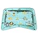 CLISPEED Temps de Ventre Bébé Tapis d'eau Gonflable Tapis de Jeu Jouet pour Bébé pour 3 6 9 Mois Nouveau-Né Garçon Fille Jouer Rampant Coussin Tapette 80X60 Cm