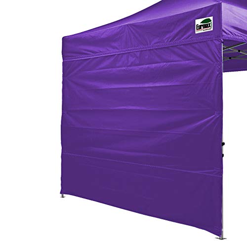Eurmax Instant Sidewall for 10x10 Pop up Canopy, 1 Pack Only (Purple)