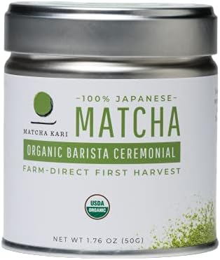 Dr. Weil Matcha Kari - Organic Matcha Green Tea Powder - 50 grams - Japanese Barista Grade Matcha