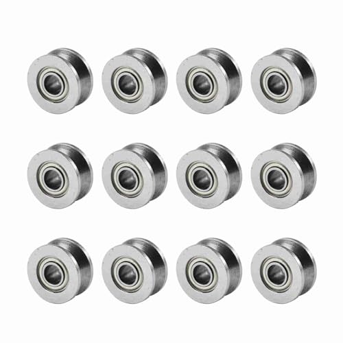 AKLOSIPY 10pcs V624zz V���[���V�X�e���p�̃r�[�v�[���[4x13x6mm V l���[�V���������\�Ɣ\�͂̂��߂̃v�[���[