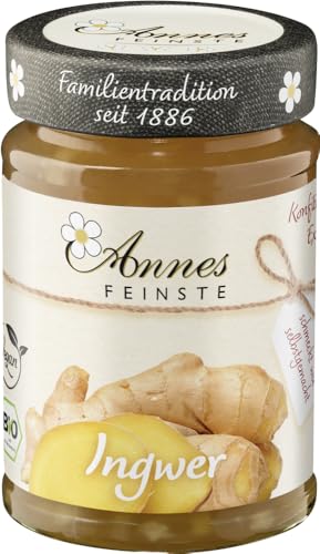 Annes Feinste Ingwer-Konfitüre extra aus Bayern (225 g) - Bio