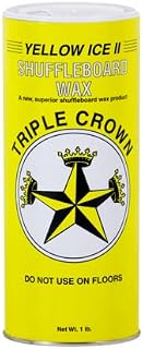Zieglerworld Triple Crown Yellow Ice II Medium-Fast Speed Table Shuffleboard Powder