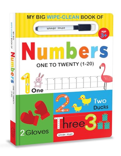 Image of My Big Wipe And Clean Book of Numbers : 1 to 20