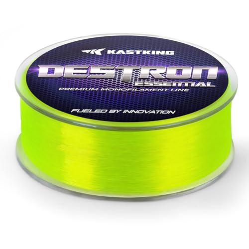 Image of KastKing Destron Essential Monofilament Fishing Line, Advanced Polymer Coating for High Abrasion Resistance, Super Smooth, High Strength, Low Memory Mono Line, Fresh and Saltwater Fishing