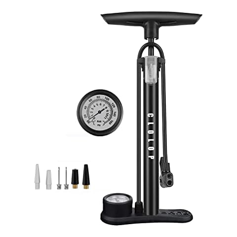 CLOLOP Bike Floor Pump with Gauge Cover