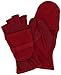 Isotoner Women's Hybrid Convertible Fingerless Glove