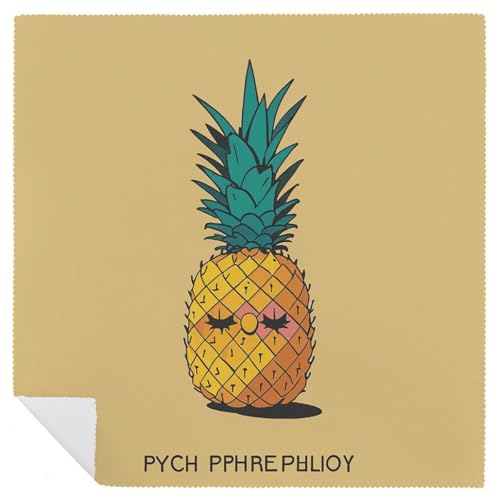 Servilletas de Tela Psych Pineapple Quotes x4 miniatura 6