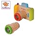 Produktbild Eichhorn 100003460 Kaleidoskop, 3 teilig, Kamera und 2 Objektive, Material, Kinder ab einem Jahr geeignet Drehfunktion, Birkenholz, Birkensperrholz, BSK, 1J+, bunt, 12,5x9x7,5cm