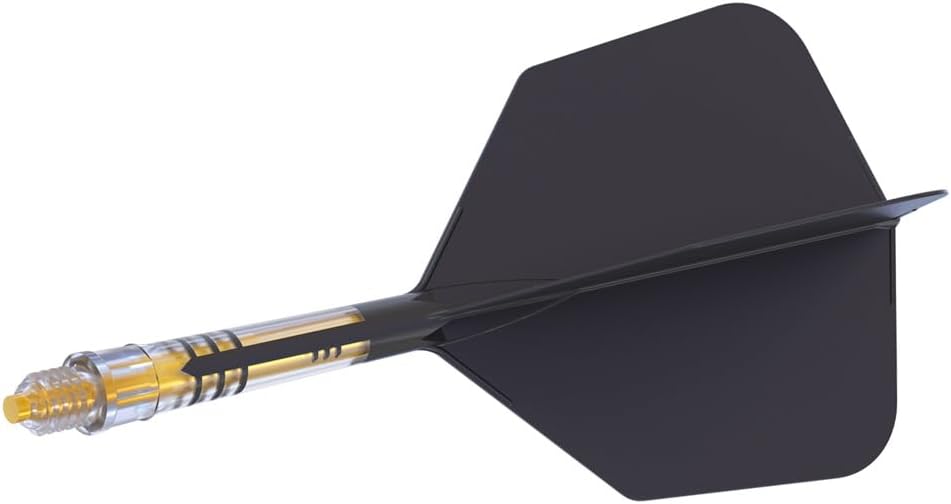 Set 3 Voli Per Freccette CUESOUL ROST 77 - Forma Grande Ala, 1.7g, 74mm, Materiale Trasparente - Foto 6