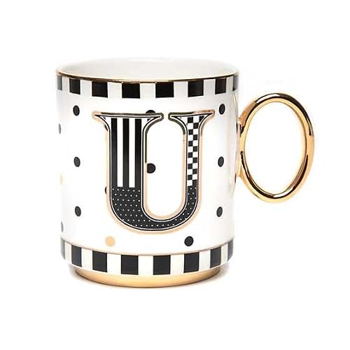 MACKENZIE-CHILDS Ceramic My Mug, 12 Ounces, U