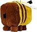 Mattel Minecraft Plush Toy, Bee Soft Doll Inspired by A Minecraft Movie Character, 8-inch Collectible