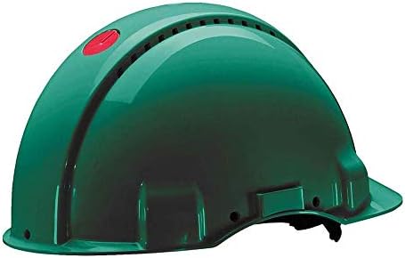 3M Hard Hat, Uvicator, Ratchet, Ventilated, Yellow, G3000NUV-GU