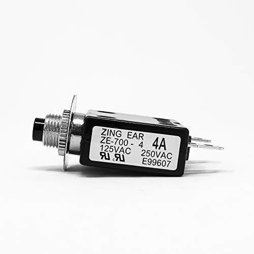 Five Oceans FO1677 Marine Terminal Circuit Breaker with Reset Button, 4 Amp - Thumbnail 2