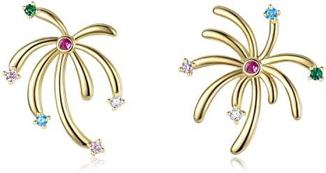 JOERPH 925 Sterling Silver Earrings Fashion Jewellery Christmas Gifts for Women Girls