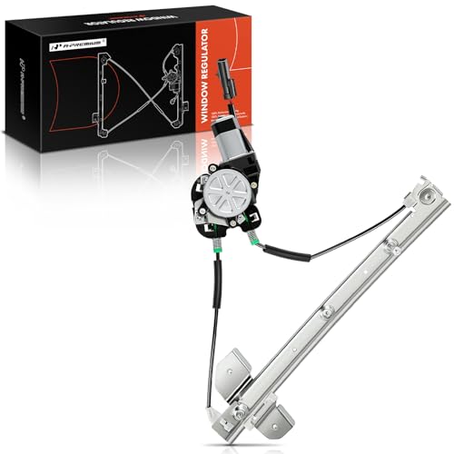 A-Premium Front Driver Side Power Window Regulator with Motor (2-Pin)