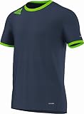  adidas Predator Hombres Camiseta Clima Lite, Hombre, Color Azul - Rich Blue/Solar Green, tamaño XL