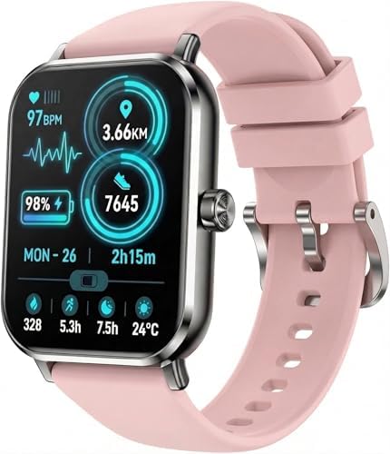 Smart Watch (Answer/Make Call), 1.83" HD Fitness Tracker with Blu...