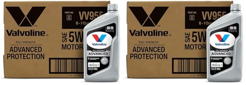 Image of Valvoline Advanced Full Synthetic SAE 5W-30 Motor Oil 1 QT, Case of 6 (Pack of 2)