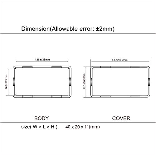 Boîte de jonction LeMotech pour protéger vos petits circuits imprimés et capteurs DIY - 7