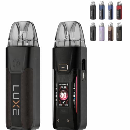 �x�p���b�\ LUXE XR Max 2 Pod Mod Kit 3200mAh 5ml (Max 80W) ���N�XXR �}�b�N�X2 �|�b�h Vape �x�C�v �X�^�[�^�[�L�b�g �d�q�^�o�R �։� �[�d�� �j�R�`���t���[ (Dark Black Leather