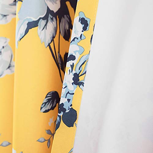 Lush Decor Tania Floral Room Darkening Curtains #TOP23