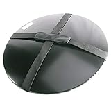 DestinationGear Heininger 5996 Black Fire Pit Cover with Carrying Handle, 19' x 19' x 2'