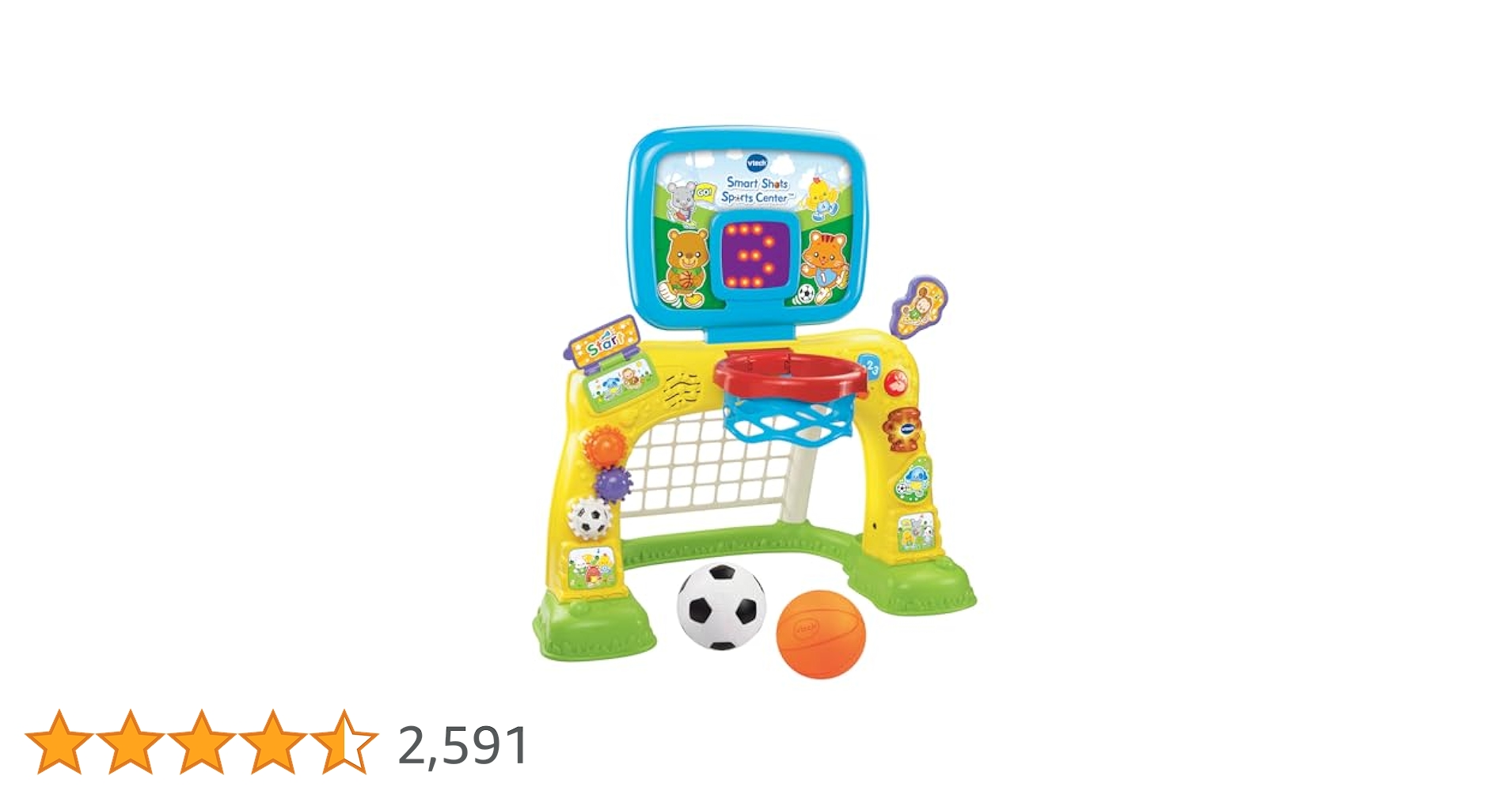 タイムセール^_^ヴイテック スマートショット スポーツセンター Amazon.com: VTech Smart Shots Sports Center (Frustration