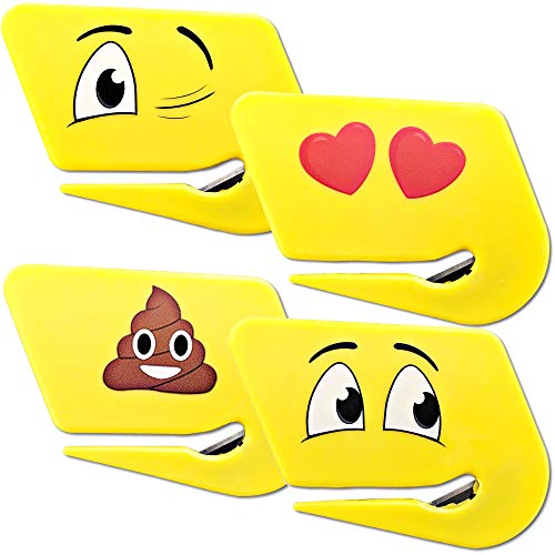 Uncommon Desks Emoji Letter Openers - (4 Pieces)