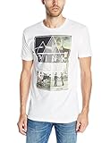 Liquid Blue Men's Floyd Classics T-Shirt, White, Large