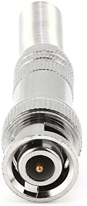 10 Pcs BNC Male Coaxial Connectors Screw-lock Terminal Adapter for CCTV Home Security Surveillance Camera