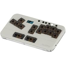 Leverless Controller Arcade Stick Mini Keypad,16Key All-Button Arcade Controller Gamingpad Gray