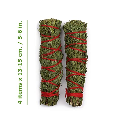 4 Bastoncini Smudge di Cedro | Incenso Naturale