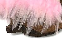 Algopix Similar Product 13 - 1 Yard Light Pink Rooster Neck Hackle