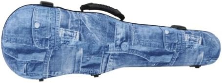 Jakob Winter Patterned 4/4 Violin Case, Jeans JW 51015