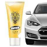 Creme zur Reparatur von Auto Leder | Mit langanhaltender Pflege,Innenraum Lederreiniger Creme für Textilien Kunstleder - für Autositze Armaturenbrett Fahrzeuge Wohnmobile