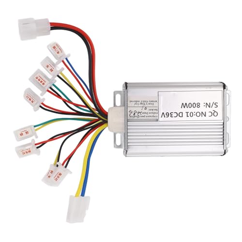 Controlador de Scooter Elétrico, Controlador Escovado de Liga de Alumínio 36V 800W para Scooters Elé