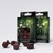 Produktbild Q-Workshop Elvish Dice Black/Red (7)