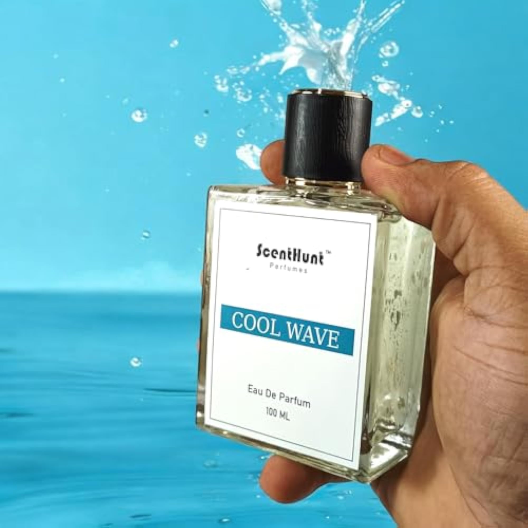 Cool Wave Premium Perfume, Long Lasting EDP, 100ml