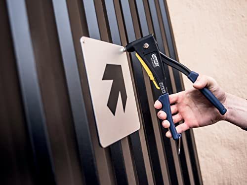 Rapid Nietenzange Set RP40 Multi, im Koffer inkl. 150 Nieten und 3 Bohrern, für Blindnieten ALU und Edelstahl von 3,2 - 4,8 mm