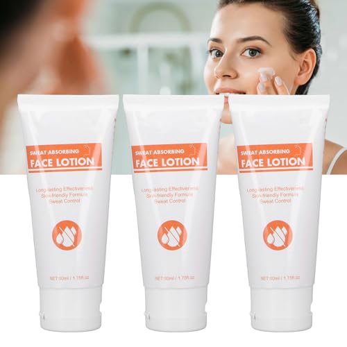 Antitranspirantes, Loção Facial Absorvente de Suor, Controle de óleo de Longa Duração, Bloqueador Su