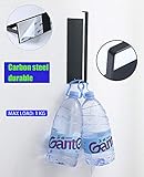 KAXIMON Kitchen Paper Towel Holder Under Cabinet - Toilet Roll Holder Wall Mounted Self Adhesive - Hanger Towel Rack for Bathroom, Refrigerator, Sink - Image 5