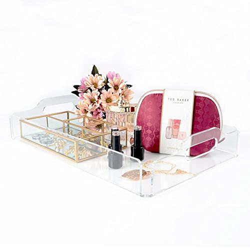 Bandeja em Acrílico para Cosméticos e Maquiagem
