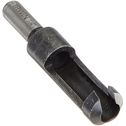 Irwin Tools 43904 1/4" Plug Cutter for Woodworking Cover