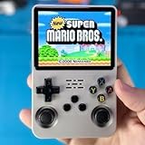 R36S Retro Handheld Game Console 2026 – 20,000+ Games, 3.5” IPS Screen, Portable Arcade Gaming System, 3500mAh Battery, Dual Joystick, Expandable Storage Retro Video Game Console (White)
