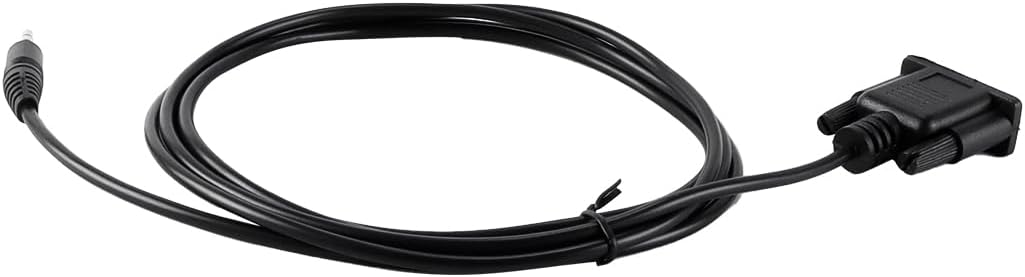 DB9 To 3.5mm Serial Cable, RS232 DB9 9 Pin Male To Stereo Male Serial Data Cable，1.8M