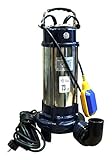 aguas grises domesticas Potencia: 1500w Bricoferr BFO1500 Bomba Sumergible Aguas Sucias, Gris