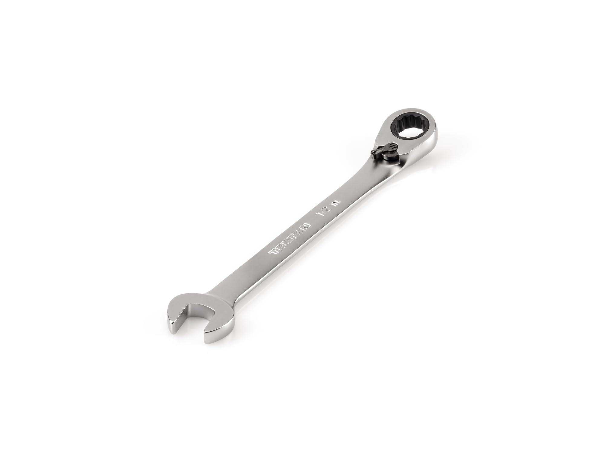TEKTON 1/2 Inch Reversible 12-Point Ratcheting Combination Wrench | WRC23313